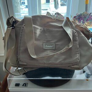 The Foldie Travel Bag - Beige